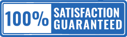 100% Guarantee Logo - Turnkey Paver Patios